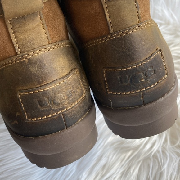 ❄️UGG Greda Shearling waterproof women’s boot 6 brown - Picture 6 of 16